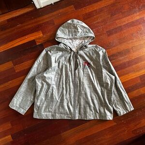 Disney Gray and White Patterned Jacket